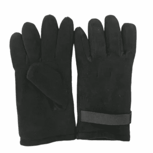 Black Sports Hand Gloves