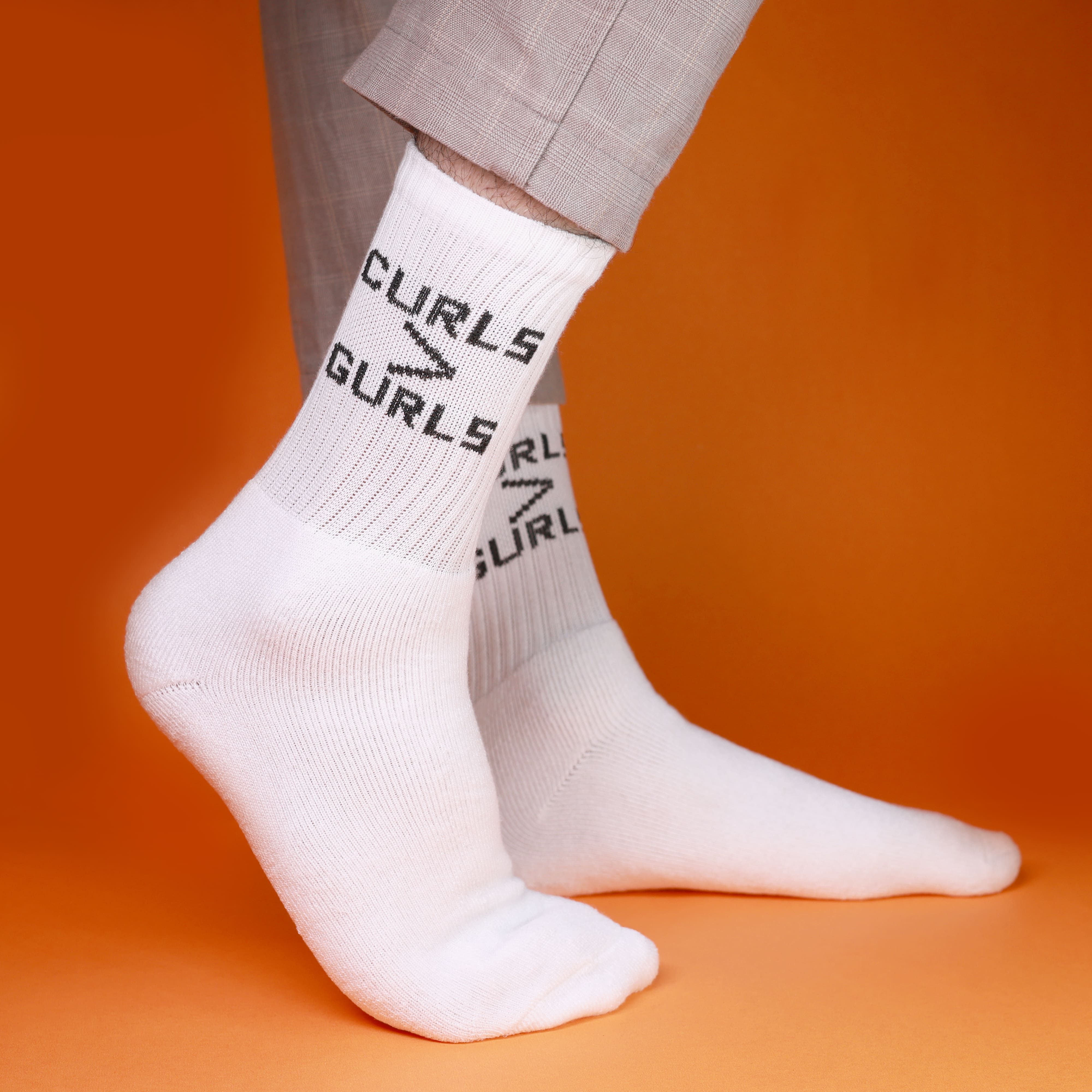 Slogan Socks D9